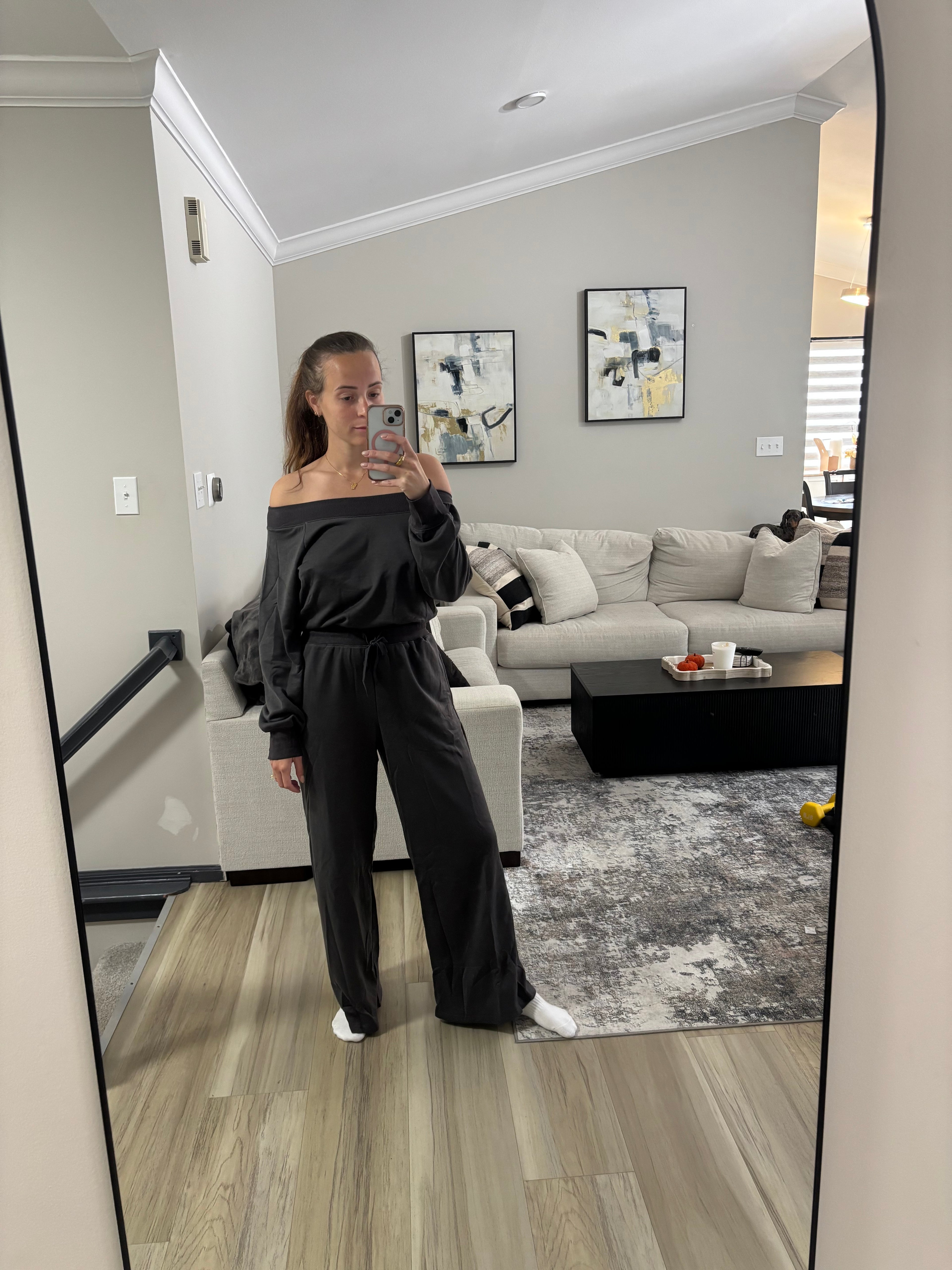 Off the Shoulder Jumpsuit